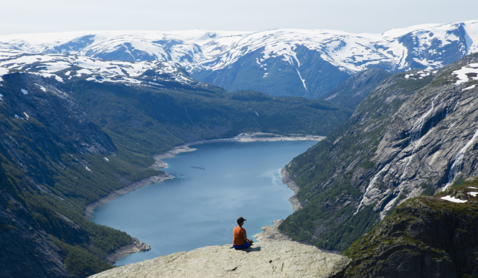 4) At the edge of the Trolltunga, Norway (c) Alisa Javits