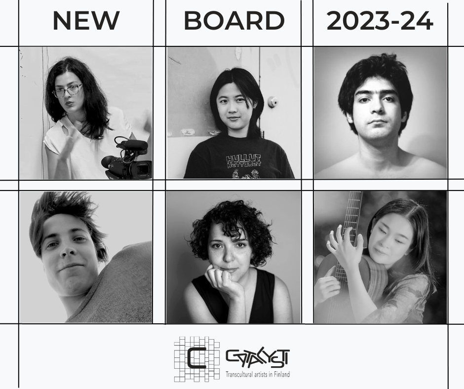 6 black and white portrait photographs